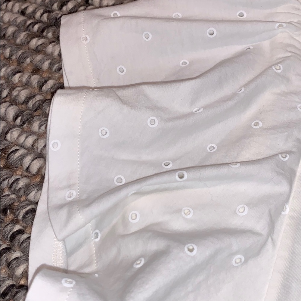 Madewell Texture&Thread Ruffle Sleeve Shirt - Picture 2 of 5